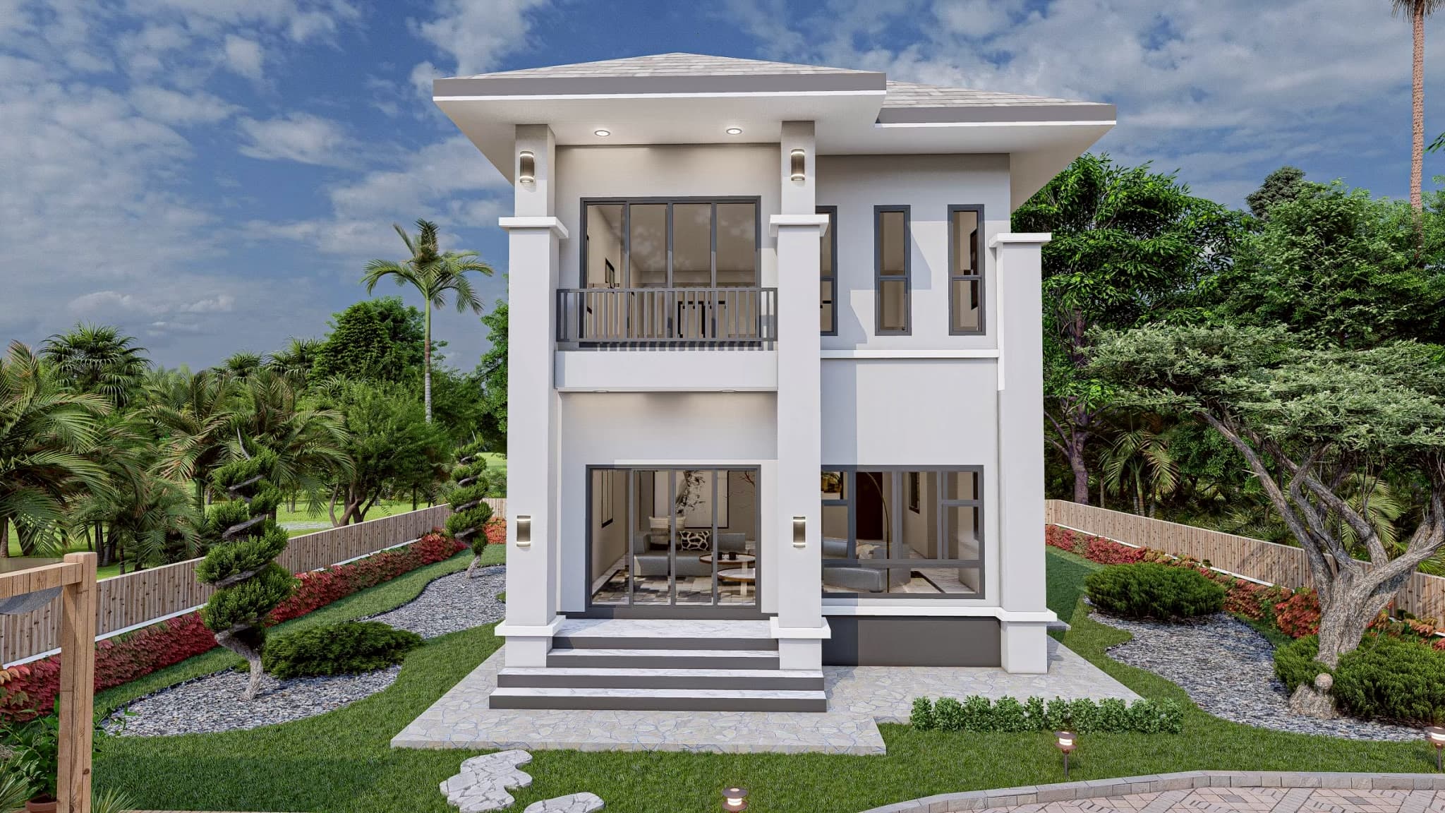 Cozy Living (บ้านขนาดเล็ก) · บ้านระดับเริ่มต้น 4 ห้องนอน 2 ห้องน้ำ - Kitti Construction