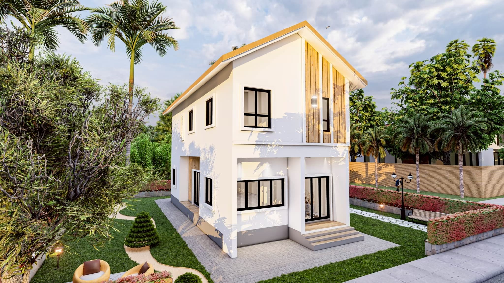 บริการก่อสร้าง Cozy Living (บ้านขนาดเล็ก) โดย Kitti Construction