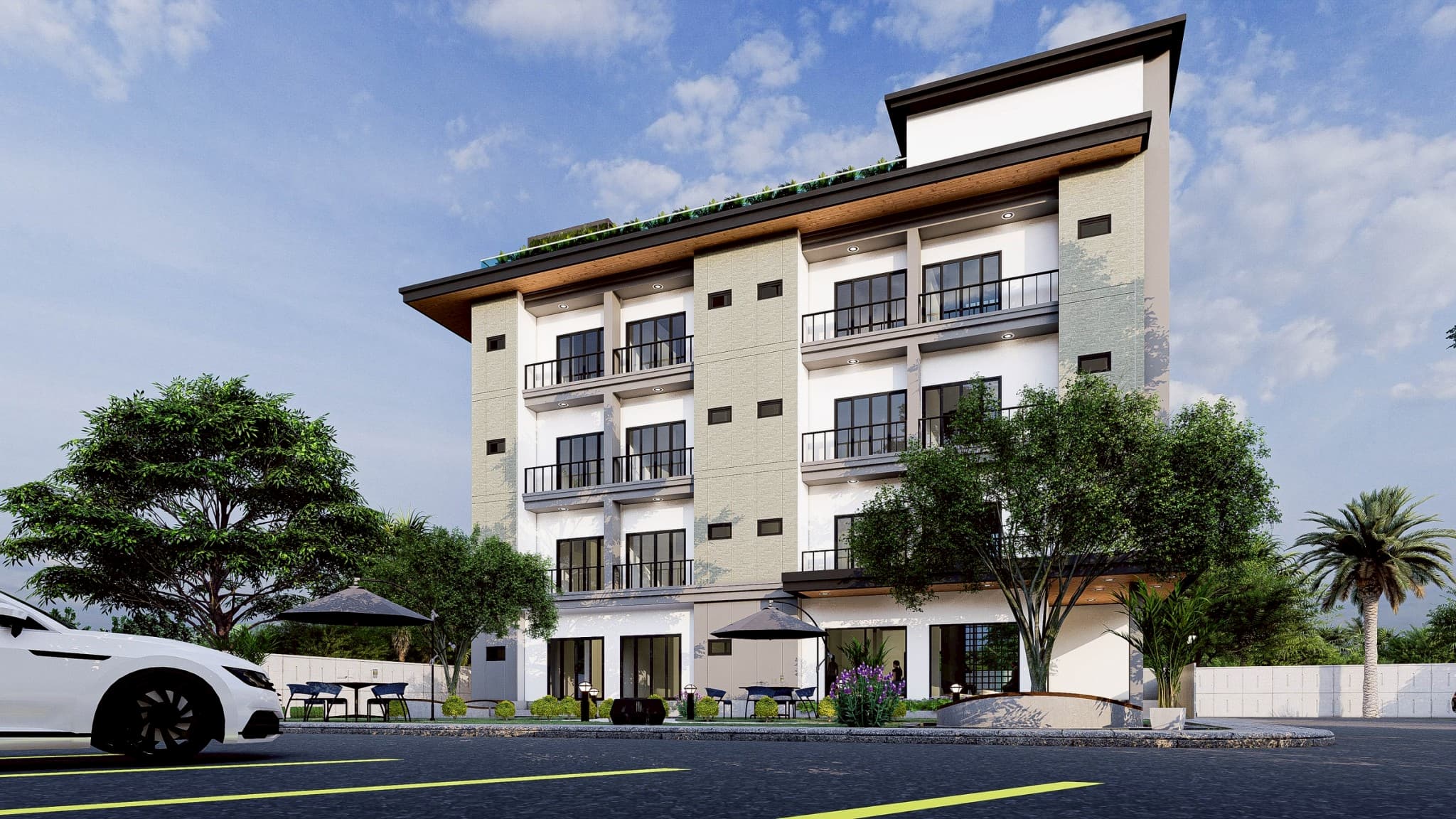 Majestic Apartment (อพาร์ตเม้น) · Wellness 1000 sqm - Kitti Construction